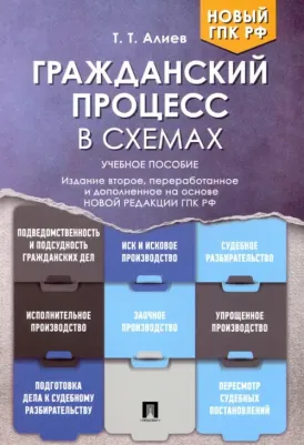 Алиев Тигран Тигранович. Гражданский процесс в схемах. Учебное пособие