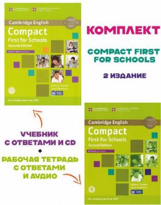 Barbara Thomas, Laura Matthews. Compact First for Schools Second Edition Student's Book with Answers with CD – фото 1