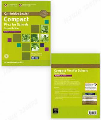 Barbara Thomas, Laura Matthews. Compact First for Schools Second Edition Workbook with Answers with Download Audio – фото 1