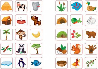 Белых Виктория Алексеевна. Знакомимся с животными. Книжка с наклейками – фото 1