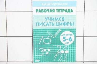 Бортникова Елена Федоровна. Рабочая тетрадь. 5-6 лет. Учимся писать цифры – фото 2