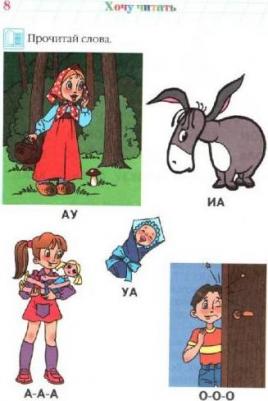 Егупова Валентина Александровна. Хочу читать. Для детей 5-6 лет. В 2-х частях. Часть 2 – фото 1