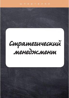 Елисеева Елена Владимировна, Лейни Т. Стратегический менеджмент – фото 1