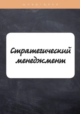 Елисеева Елена Владимировна, Лейни Т. Стратегический менеджмент