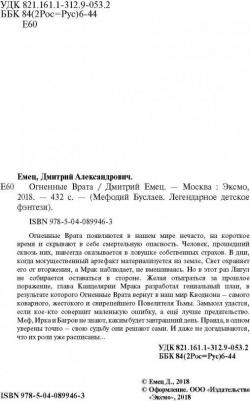 Емец Дмитрий Александрович. Огненные Врата – фото 3