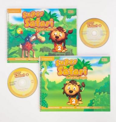 Gerngross Gunter, Puchta Herbert, Lewis-Jones Peter. Super Safari Level 2 Pupil's Book with DVD-Rom