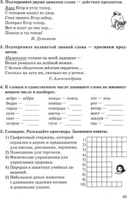 Глазкова Елена Владимировна. Русский язык на "отлично". 2-4 классы. Пособие для учащихся – фото 2