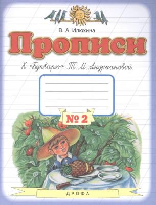 Илюхина Вера Алексеевна. Прописи. 1 класс. Тетрадь №2 к "Букварю" Т. М. Андриановой. В 4-х частях. ФГОС – фото 2