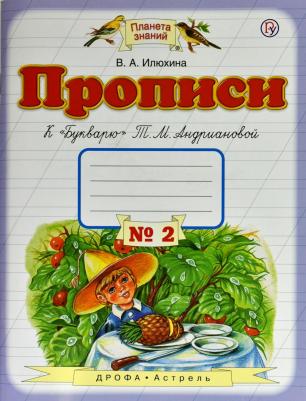 Илюхина Вера Алексеевна. Прописи. 1 класс. Тетрадь №2 к "Букварю" Т. М. Андриановой. В 4-х частях. ФГОС – фото 8