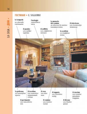 Итальянско-русский визуальный словарь с транскрипцией – фото 6