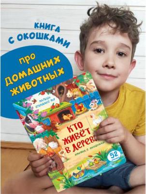 Иванова Оксана. Малыши открывают мир. Книжка с окошками "Кто живет в деревне?" – фото 6