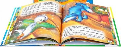 Книжка любимые сказки о животных твердый переплет Детская библиотека УМка 165х215мм – фото 2