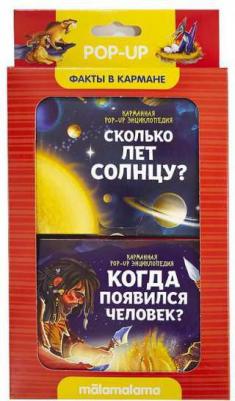Книжка-панорамка. Факты в кармане. Сколько лет солнцу и когда появился человек? – фото 2