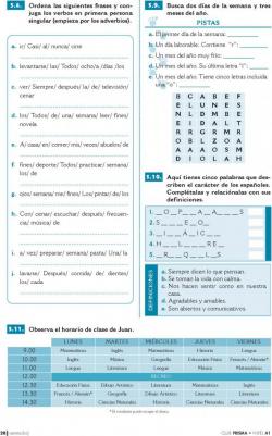 Координатор проекта: Maria Jose Gelabert. Club Prisma Nivel A1 - Libro de ejercicios – фото 4