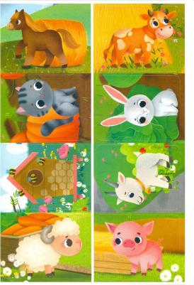 Ковганова С. На ферме:книжка с наклейками – фото 5