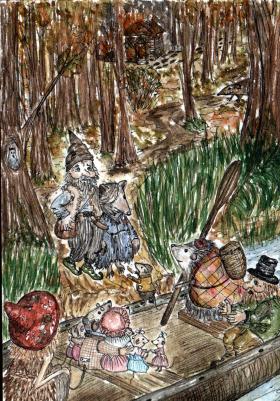 Курьянинова Ольга Юрьевна. Путешествие в Дальний лес – фото 1