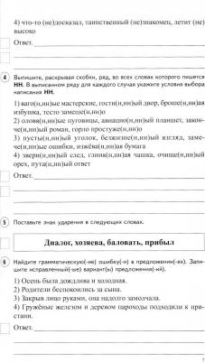Малюшкин Александр Борисович. ВПР. Русский язык. 8 класс. 15 вариантов типовых заданий с ответами – фото 1
