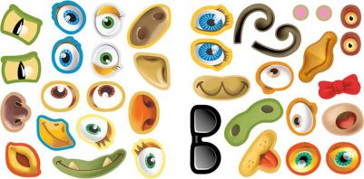 Мартышка. 40 многоразовых наклеек – фото 3