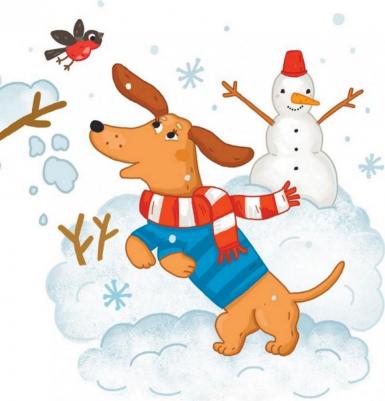 Матвеева Елена Ивановна. Снеговичок. Книжка-картинка для первого чтения – фото 6