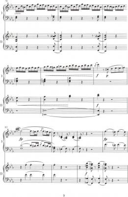 Моцарт Вольфганг Амадей. Концерт для фортепиано с оркестром № 9. Переложение для двух фортепиано В. Реберга. Ноты – фото 2