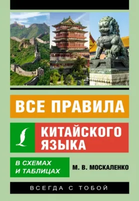 Москаленко Марина Владиславовна. Все правила китайского языка в схемах и таблицах