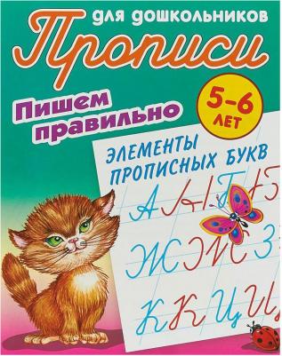Петренко Станислав Викторович. Пишем правильно. Пишем правильно элементы строчных букв. 5-6 лет – фото 6