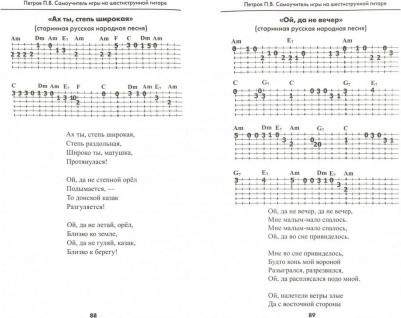 Петров Павел Владимирович. Самоучитель игры на шестиструнной гитаре. Безнотный метод 9785222179673 – фото 1