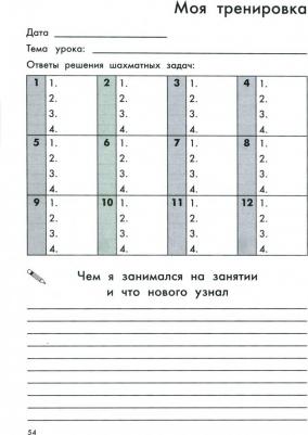 Прудникова Екатерина Анатольевна. Дневник юного шахматиста с трекером тренировок и мотивационными наклейками – фото 2
