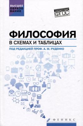 Руденко Андрей Михайлович, Котлярова Виктория Валентиновна, Шестаков Юрий Александрович. Философия в схемах и таблицах. Учебное пособие