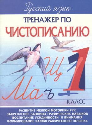 Русский язык. 1 класс. Чистописание. Тетрадь-тренажер – фото 2