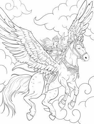 Салогуб А. Ю. Скандинавская мифология. Раскрашиваем сказки – фото 1