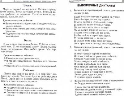 Сычева Галина Николаевна. Лучшие диктанты и грамматические задания по русскому языку. 1 класс. Учебное пособие – фото 3