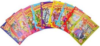 Сказки русские народные, набор, 10 шт. по 12 стр – фото 9