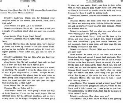 Stephen King. King Stephen. The Outsider – фото 1