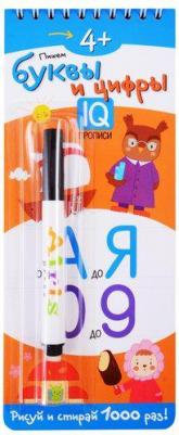 Тимофеева Татьяна Владимировна. Многоразовые прописи на пружинке. 4+ Пишем буквы и цифры