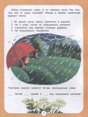 Ульева Елена Александровна. Правила безопасности. Развивающая тетрадь – фото 5