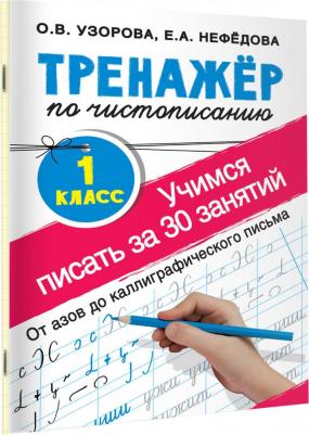 Узорова О.В. Тренажер по чистописанию. Учимся писать всего за 30 занятий. 1 класс. От азов до каллиграфического письма – фото 5