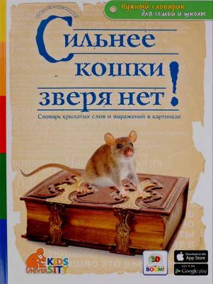 Владимиров Владимир Васильевич. 3D Boom. Словарь школьника. Сильнее кошки зверя нет! Словарь крылатых слов и выражений в картинках – фото 1