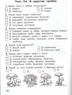 Яценко Ирина Федоровна. Окружающий мир. 3 класс. Контрольно-измерительные материалы. ФГОС – фото 10