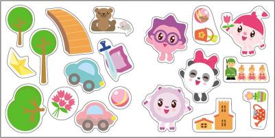 Книжка с заданиями "Малышарики с наклейками. Антонимы" – фото 3