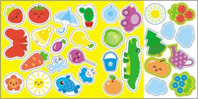 Книжка с заданиями "Малышарики с наклейками. Цвета" – фото 3