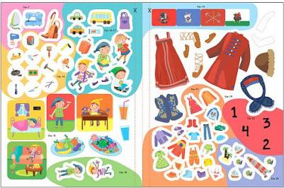 Книжка-задание, А4, Мозаика kids "Школа Cеми Гномов. Активити с наклейками. Окружающий мир 5+", 40 стр – фото 2