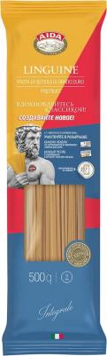 Лапша "Linguine", цельнозерновая, 500 гр