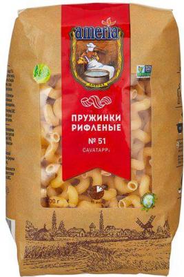 Макаронные изделия №51 Пружинки рифленые 400 г – фото 1