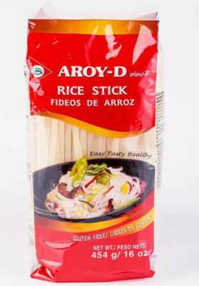 RICE STICK 5mm, (РИСОВАЯ ЛАПША 5мм., АРОЙ-Д), 454 г