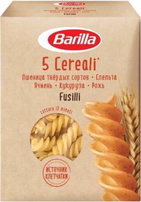 Макаронные изделия Barillа Fusilli 5 Cereali со злаковой смесью 450 г – фото 3