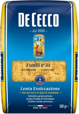 Макароны Fusilli n.34 500г – фото 6
