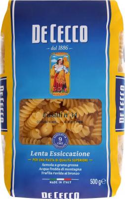 Макароны Fusilli n.34 500г