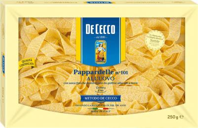 Макароны Pappardelle alluovo n.101 250г (упаковка 6 шт.) – фото 7