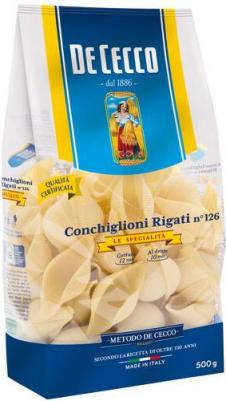 Макаронные изделия Conchiglioni Rigati №126, 500 г – фото 1